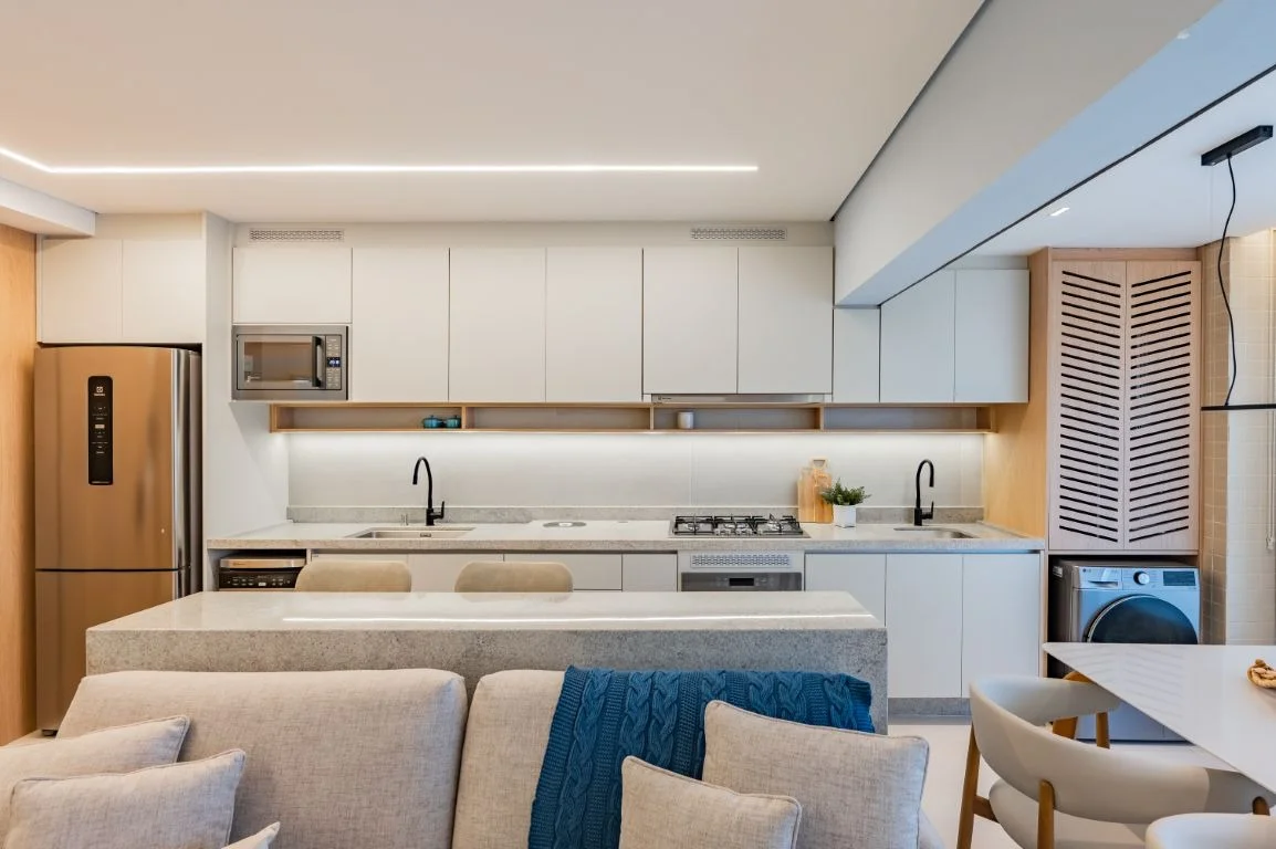 Apartamento Horizonte - Living com personalidade