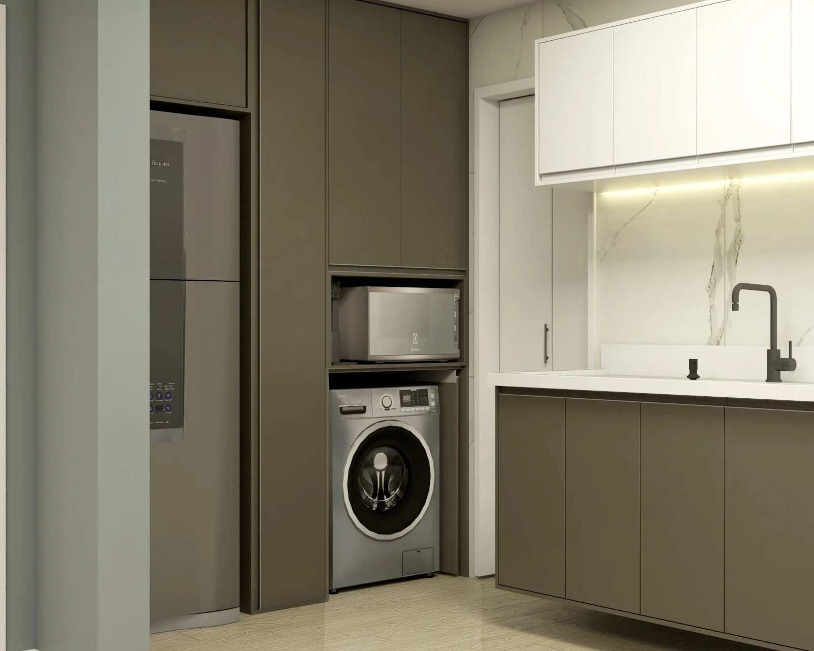 Apartamento L J - Ambiente funcional