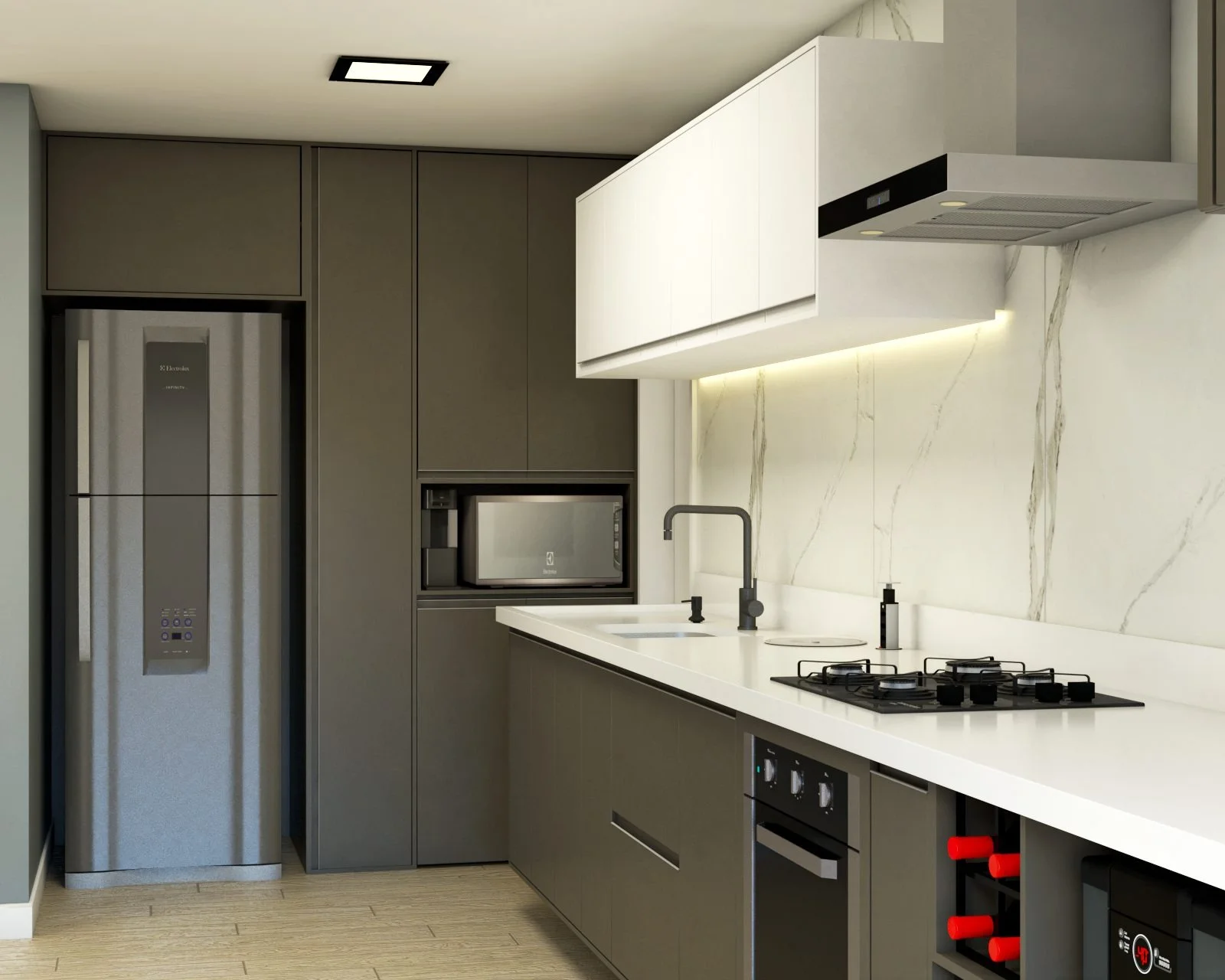 Apartamento L J - Ambiente com elegância
