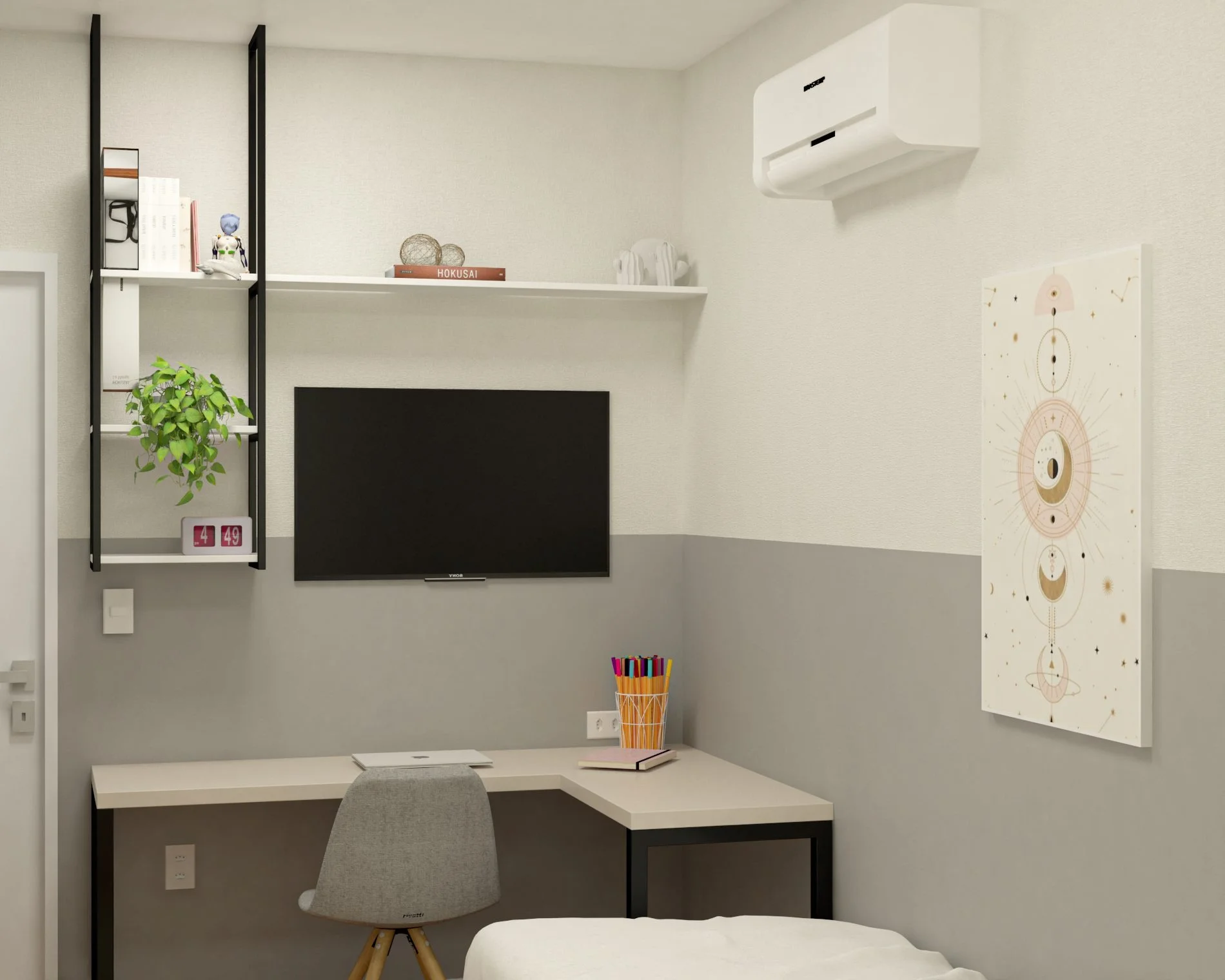 Apartamento L J - Vista detalhada