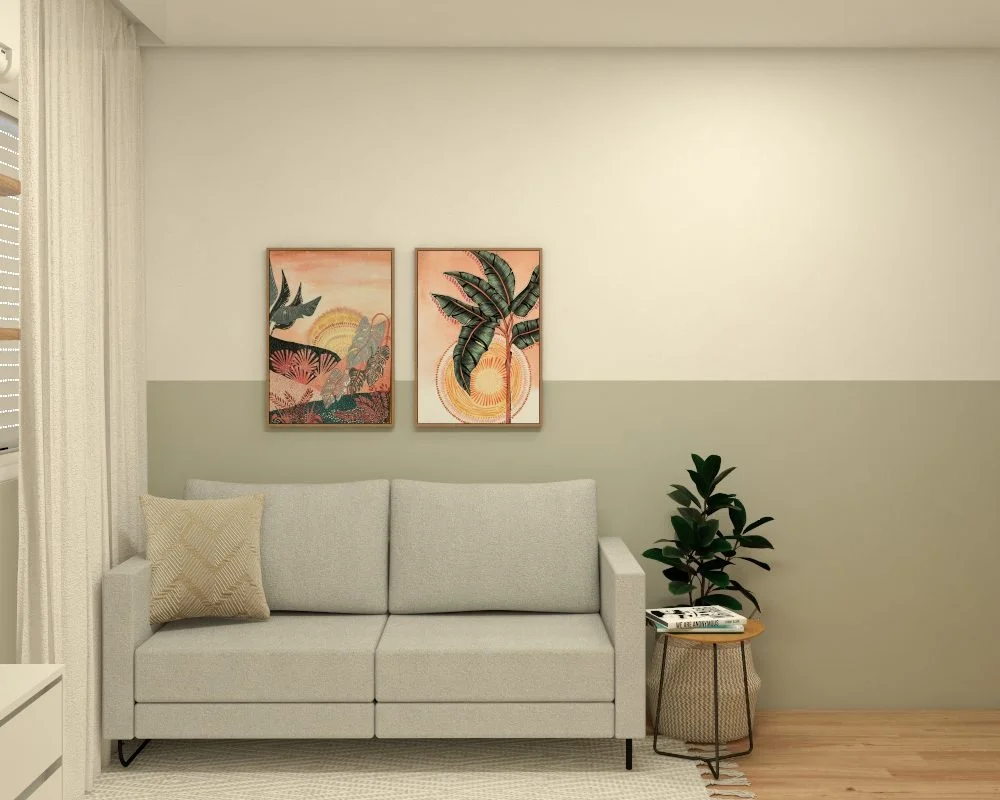 Apartamento Meraki - Texturas e materiais orgânicos