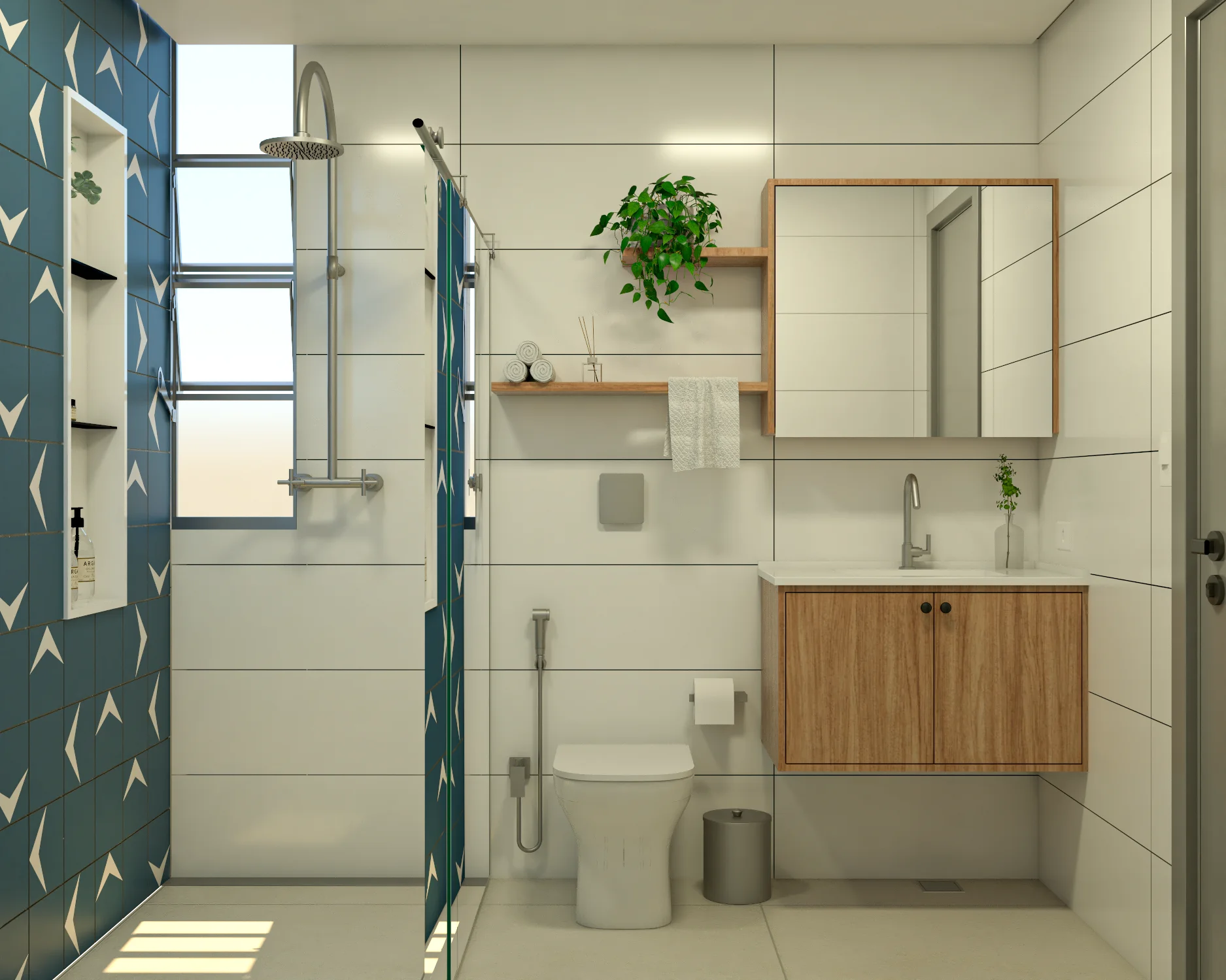 Apartamento Meraki - Sala de estar com personalidade