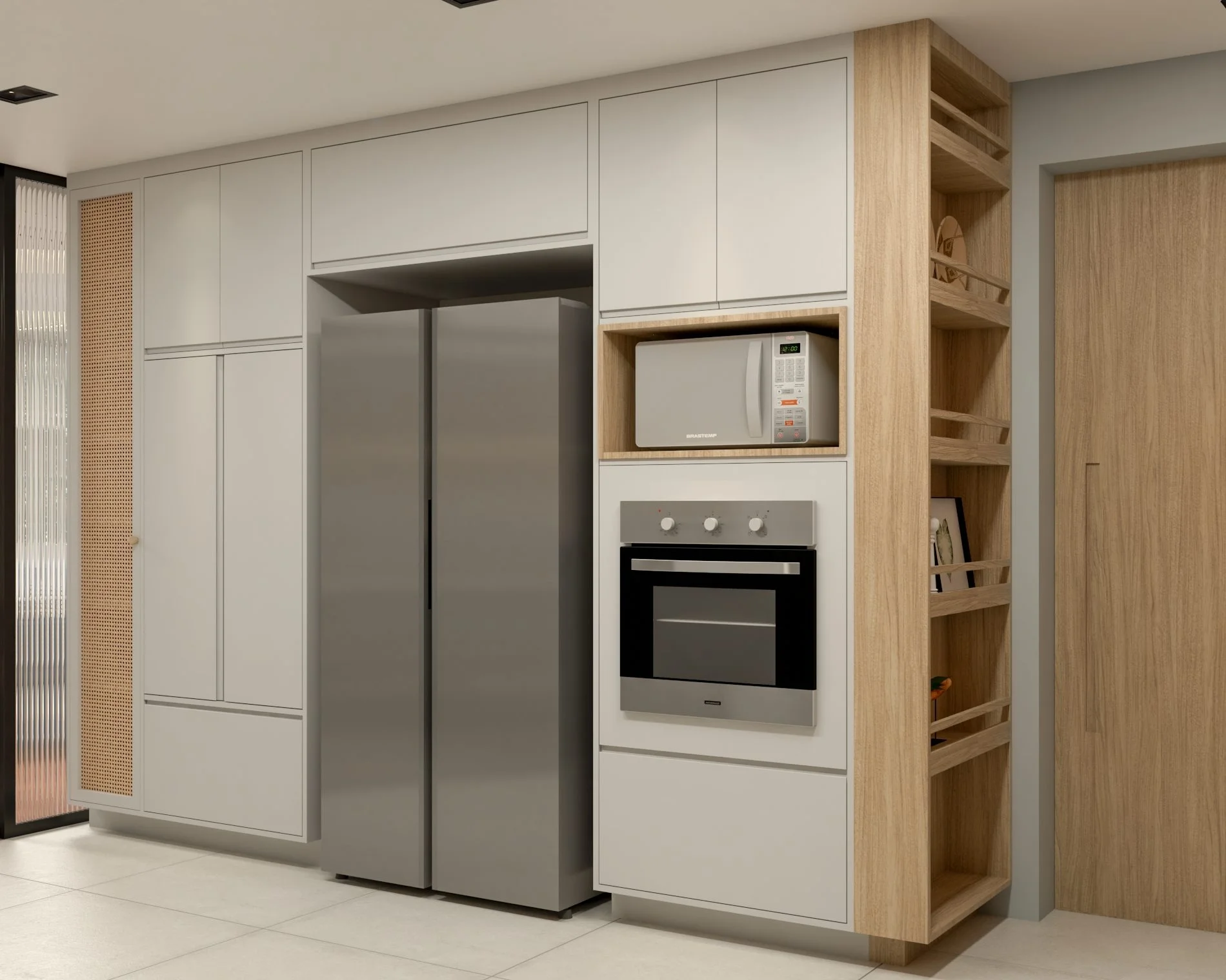 Apartamento Meraki - Área integrada