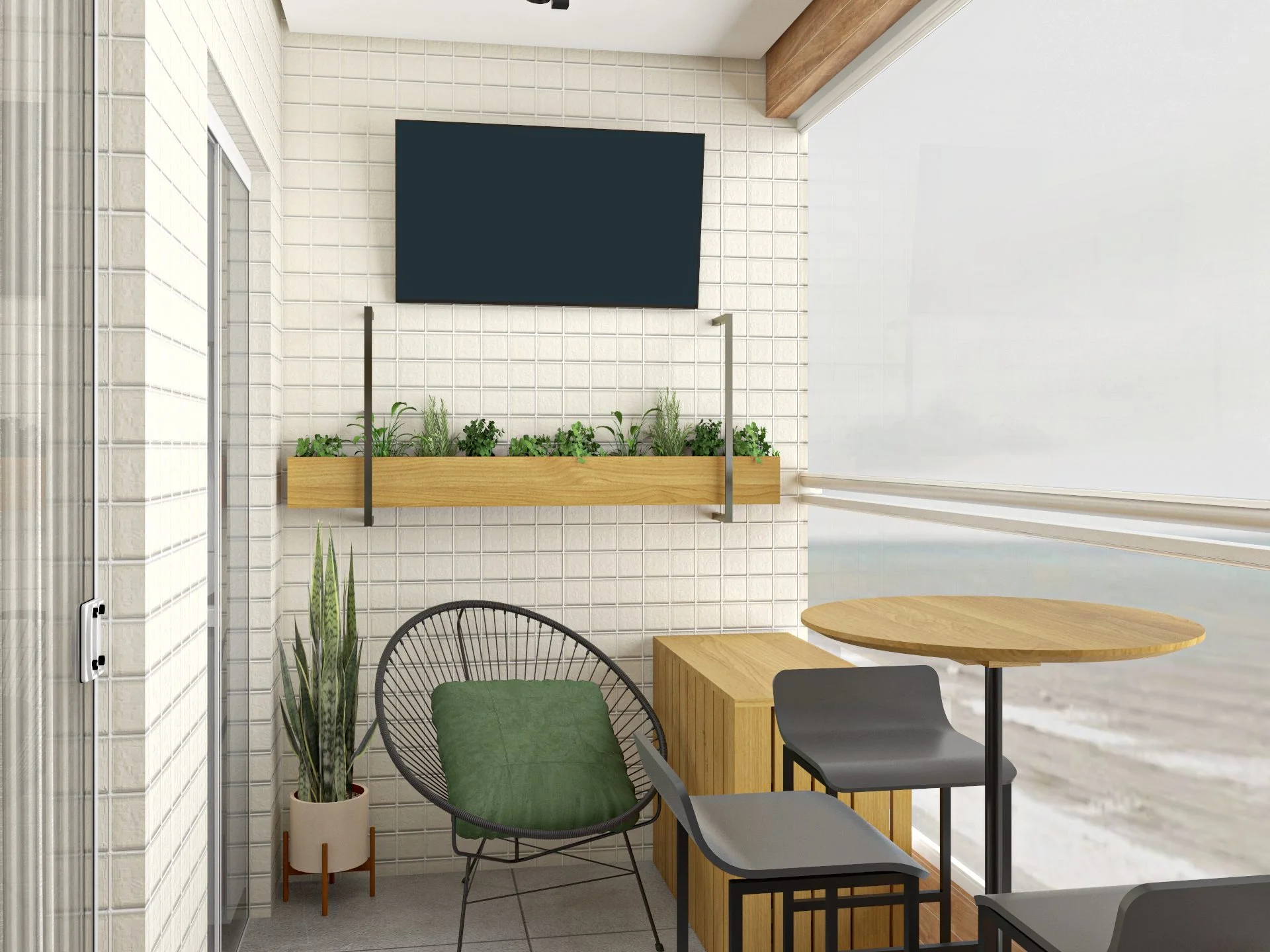 Apartamento Míraz - Tons suaves