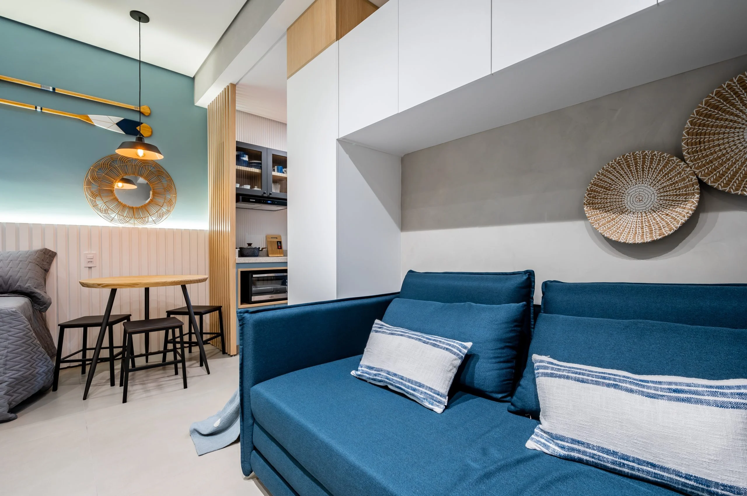 Apartamento Refúgio - Integração de ambientes