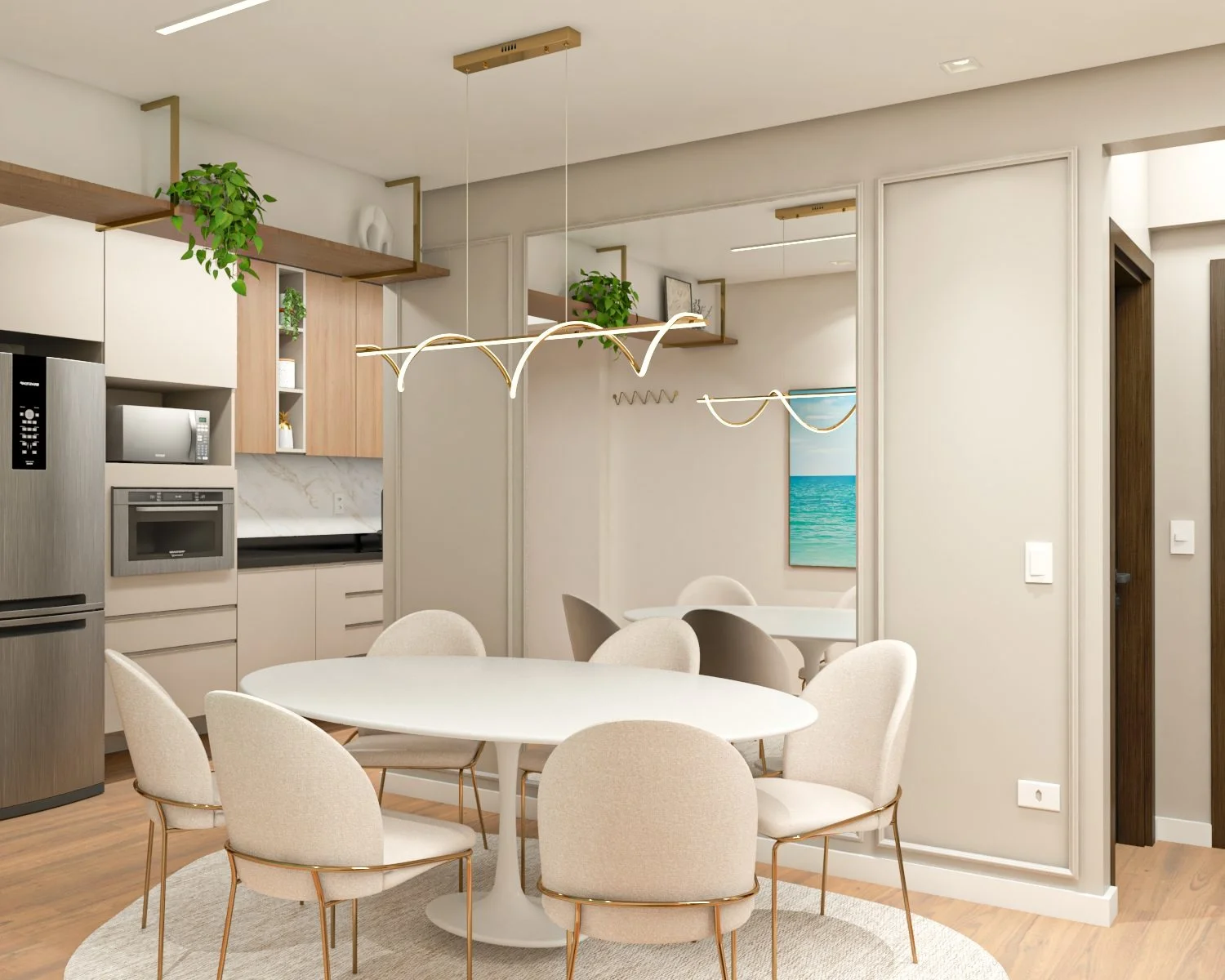 Apartamento Roma - Ambiente sofisticado