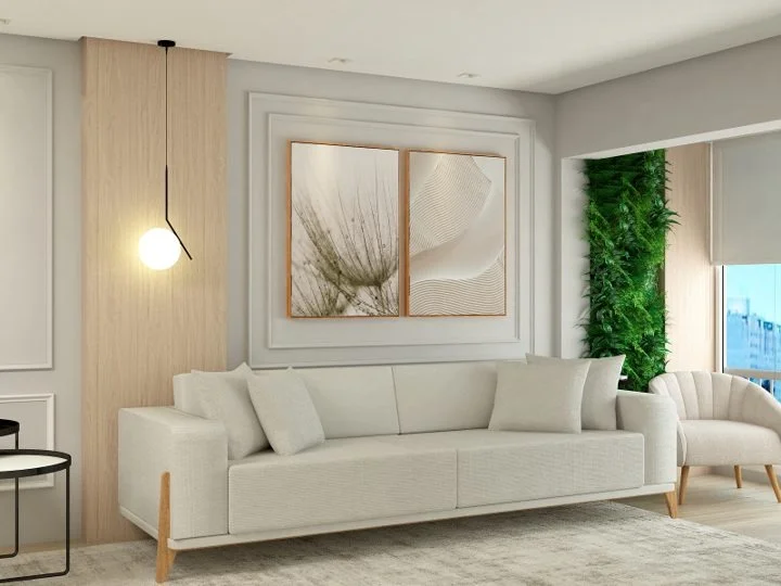 Apartamento Somar - Sala de estar